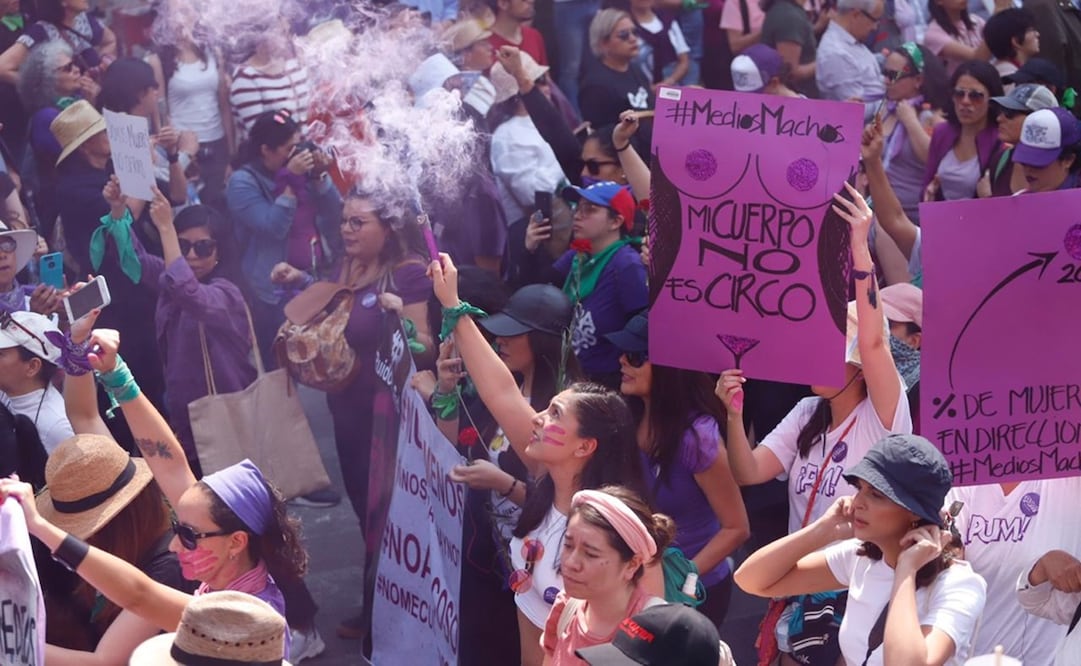 ¿Qué llevar a la marcha del 8M?. Foto: Archivo / EL UNIVERSAL
