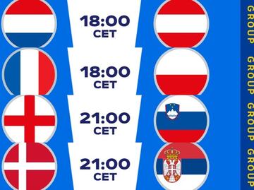Eurocopa 2024: Horarios y canales para ver los 4 partidos de este martes 25 de junio