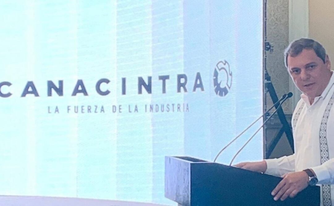 Enoch Castellanos, presidente de la Cámara Nacional de la Industria de Transformación. Foto: Archivo