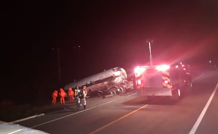 Sube a 7 los muertos por volcadura de pipa con amoniaco en Michoacán