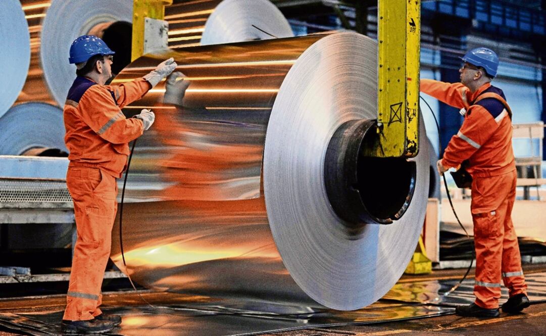 The serious situation that Mexico's industrial sector faces still persists, caused by the 25% tariffs imposed by the Americans under Section 232 - Photo: Patrick Hertzog/AFP