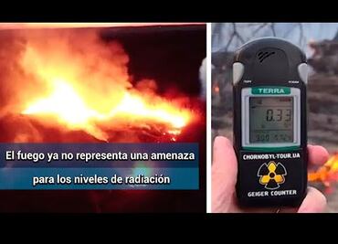 Tras más de 10 días, apagan incendio en zona cerca de Chernóbil