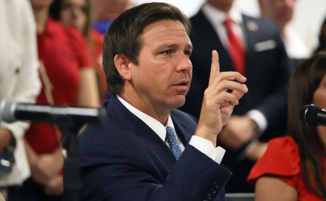 El gobernador de Florida, el republicano Ron DeSantis (Foto: AFP) 