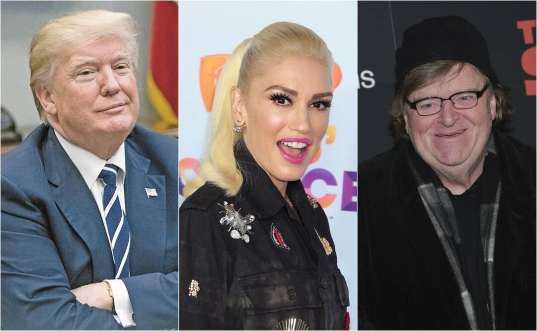 Trump no estaba de acuerdo con que Gwen ganara más que él en NBC y entonces lanzó su campaña, según Michael Moore FOTO: ARCHIVO