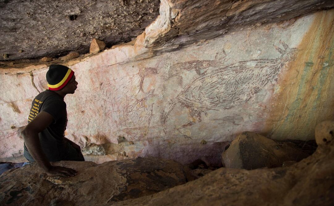 Foto: EFE/ Nature/Peter VethBBalanggarra Aboriginal