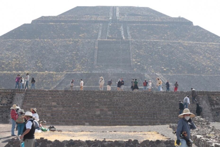 La Zona Arqueológica de Teotihuacan reabrió sus puertas por segunda vez en lo que va de la pandemia