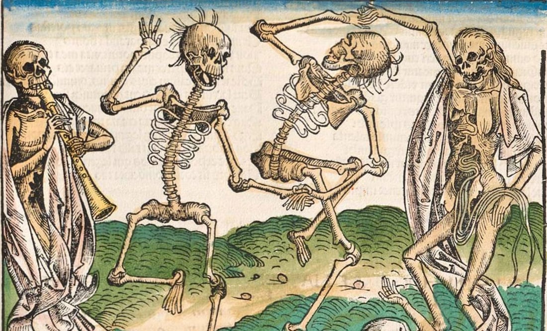 «Danza de la Muerte», de Michael Wolgemut. Imagen: Dominio Público