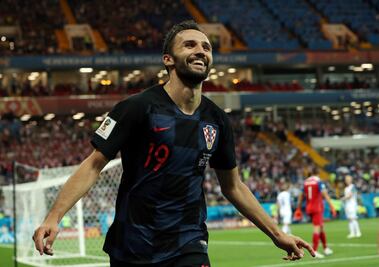 El gol de Milan Badelj que abrió el marcador ante Islandia
