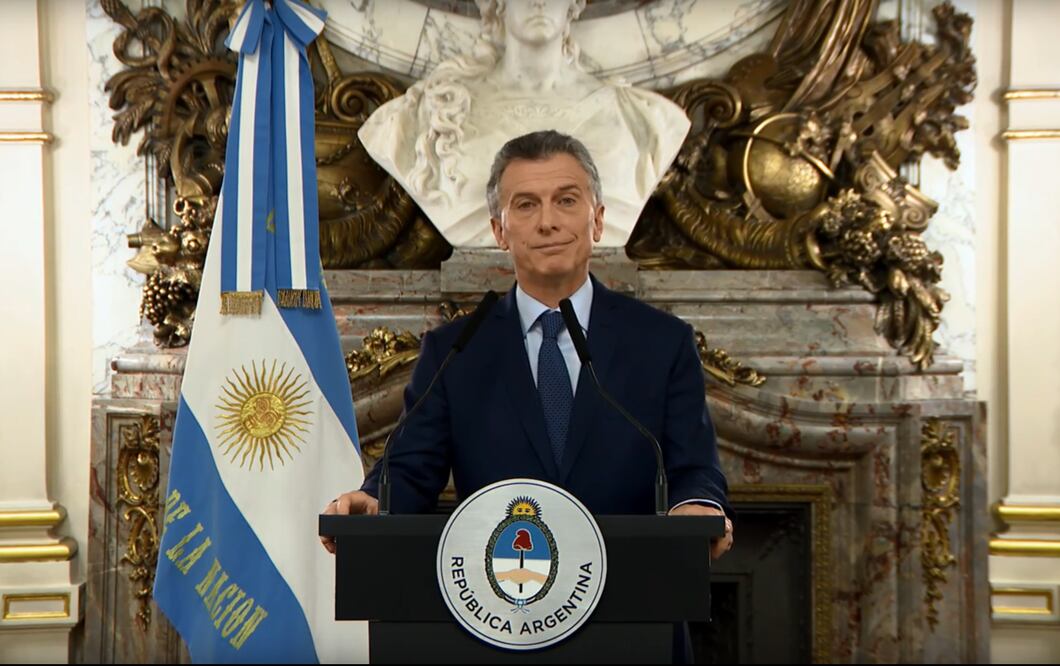 El presidente argentino, Mauricio Macri. Foto: AFP