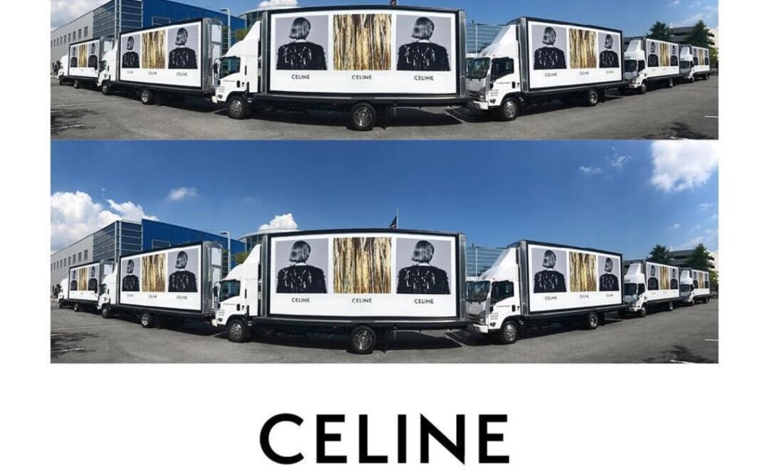 Este es el nuevo logo que Celine usará, inspirado en el que se usó en 1960. Foto: Instagram celine