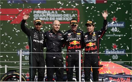 Checo Pérez; el primer mexicano en subir al podio en el Gran Premio de México