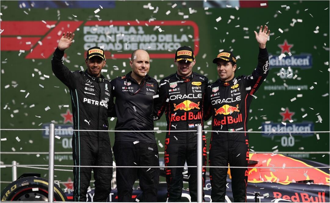 Red Bull subió de nuevo a lo alto del podio / FOTO: DIEGO SIMÓN SÁNCHEZ - EL UNIVERSAL