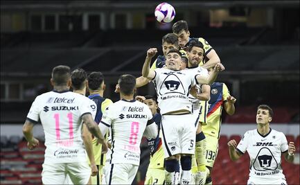Entretenido empate entre América y Pumas en el Clásico Capitalino
