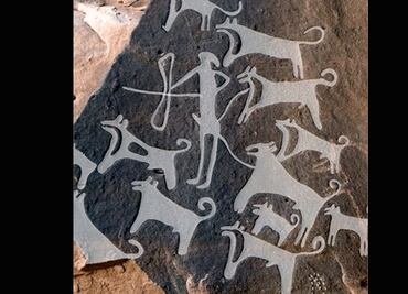 ¿Serán las imágenes más viejas de perros cazadores?