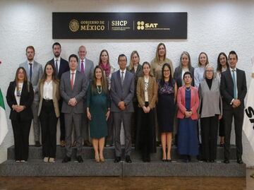 SAT destaca ante empresarios de EU beneficios fiscales del Plan México