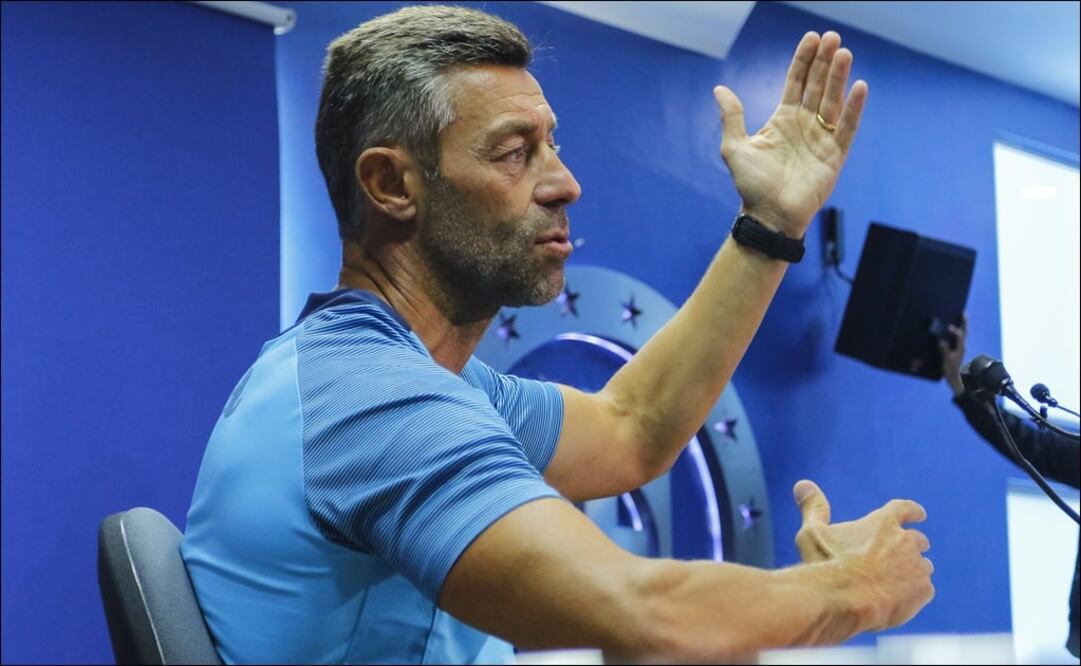 Pedro Caixinha, técnico de Cruz Azul. Foto: Imago 7