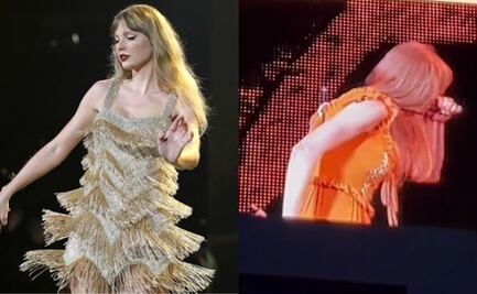 Taylor Swift vive un momento inesperado durante su concierto al tragar por accidente un insecto