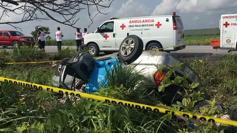 Entregan cuerpos de quinceañera y familia fallecidos en accidente en Tamaulipas