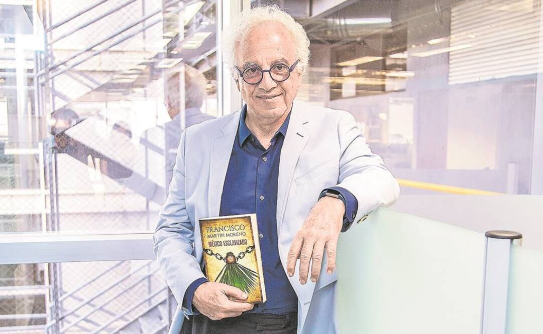 Francisco Martín Moreno se adentra en otro periodo oscuro de México (YADIN XOLALPA. EL UNIVERSAL)