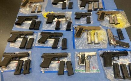 Detienen a pasajero de autobús que transportaba armas y cartuchos en Tamaulipas