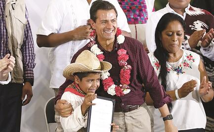 Peña Nieto resalta acciones brindadas a pueblos indígenas