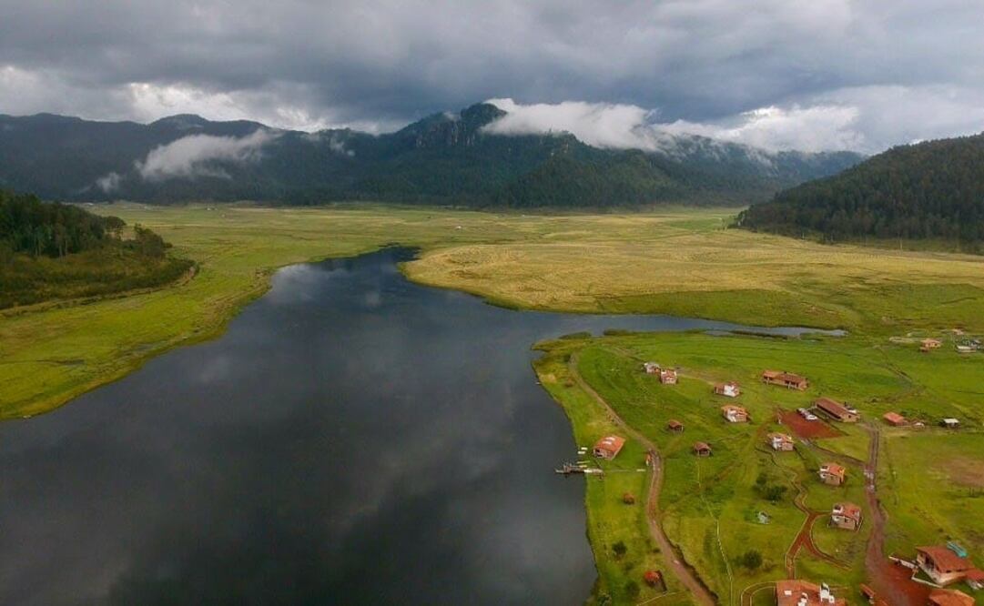 Un gran lugar entre las montañas, en el pueblo de Amanalco. Foto: Cortesía de Jerónimo Vilchis del Parque Ecoturístico Corral de Piedra 