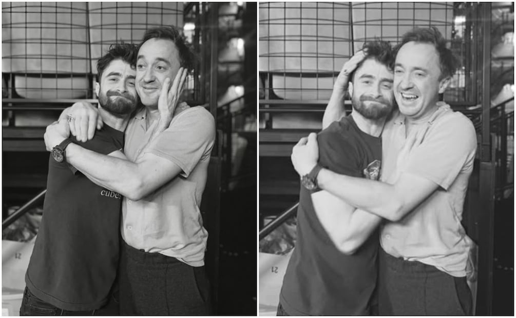 Daniel Radcliffe y Tom Felton.
Foto: Instagram.