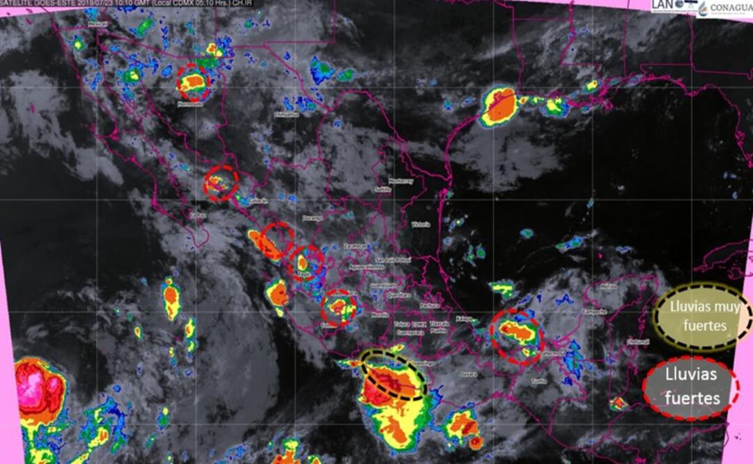 Foto: Tomada de Twitter de @conagua_clima