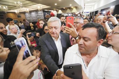 Analiza AMLO reforzar su dispositivo de seguridad