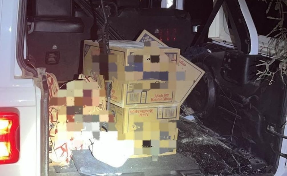 Objetos asegurados por robo (05/02/2026). Foto: Especial