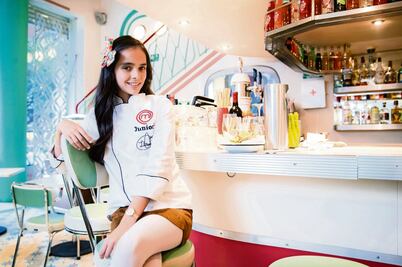 Alana tiene 13 años y ya cocina su futuro   