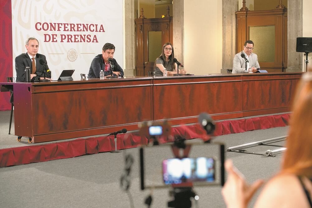 Autoridades sanitarias señalaron que se comparte la preocupación con el Gobierno de la Ciudad de México con respecto al incremento de los contagios. Foto: PRESIDENCIA