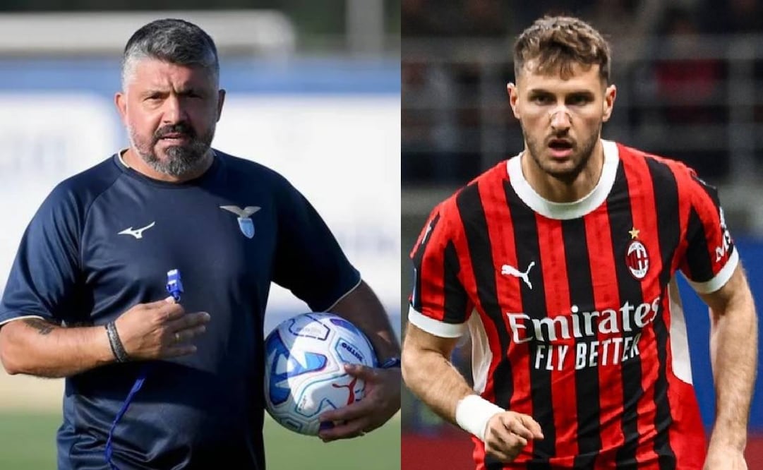 Gattuso le manda un mensaje a Santiago Giménez / Foto: Especiales