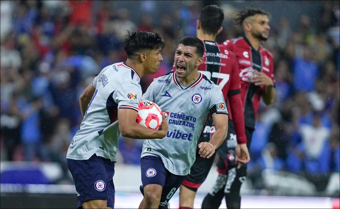 Cruz Azul logró igualada agónica contra Atlas con Ángel Sepúlveda como héroe con su hat-trick / FOTO: Imago7