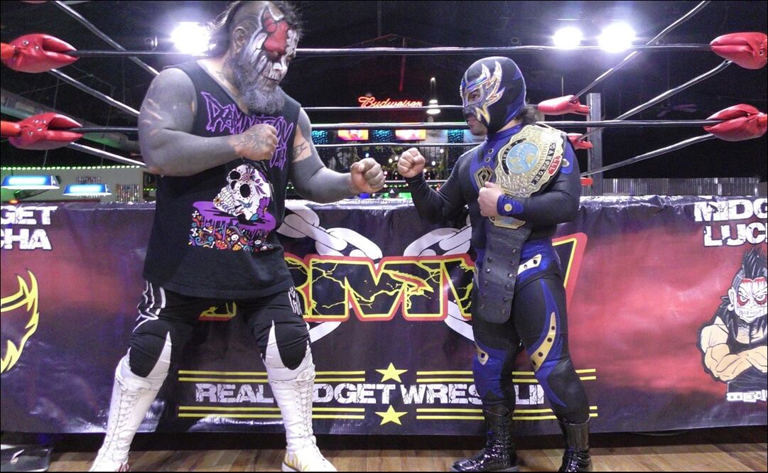 Mascarita Dorada y Demus / Foto: Especiales