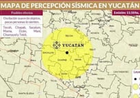 Se registra sismo cerca de Ticul, Yucatán; no reportan daños ni personas lesionadas