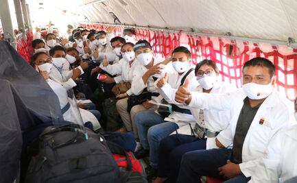 Chiapas envía personal de salud a CDMX para reforzar lucha contra el Covid-19