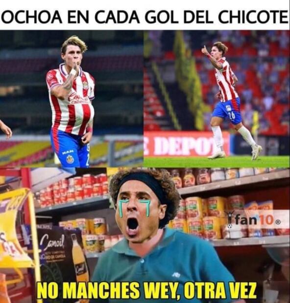 Los memes tras la victoria de Chivas sobre el América en la Liguilla