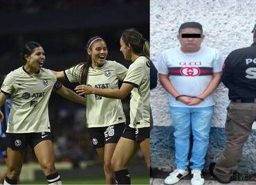 Cae presunto acosador de las jugadoras del Club América