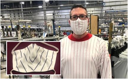 Covid-19: Usan tela de uniformes de beisbol para hacer cubrebocas y batas