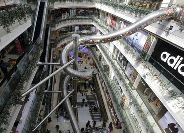 Centro comercial tendrá tobogán para agilizar tus compras