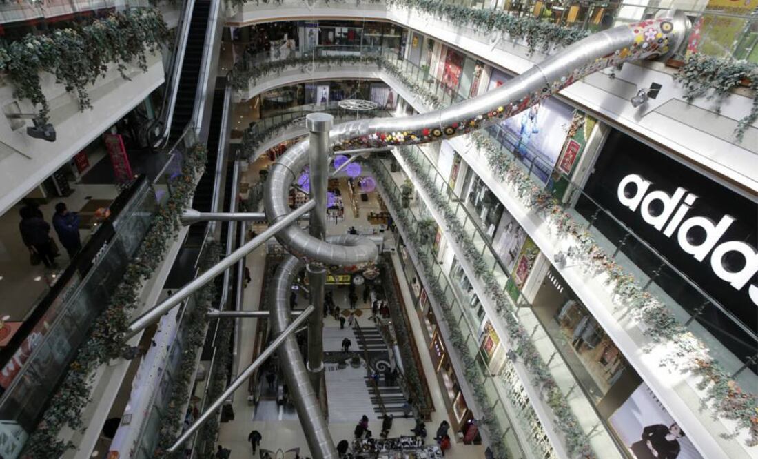 El tobogán tiene 20 metros de altura. (Foto: Reuters)