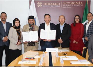 Gobierno de Hidalgo y Aseguramiento Halal firman convenio para entrar al mercado musulmán global; apuestan por beneficio de mipymes