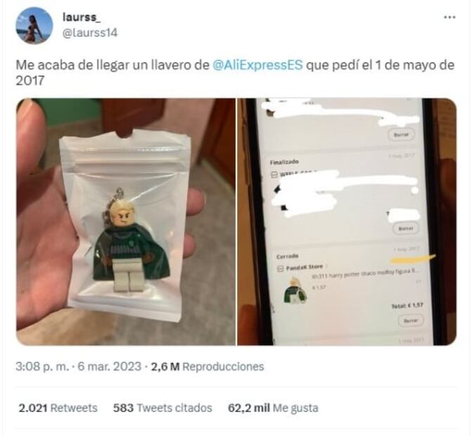 ¿Paciencia? Pide llavero en Internet… le llega casi 6 años después 