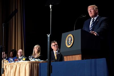 Trump denuncia "represión" en Cuba y Venezuela y opresión religiosa en el mundo