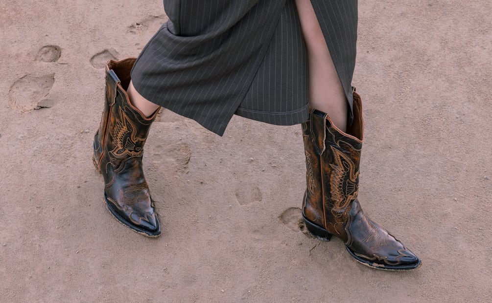Botas de Montserrat Messeguer. Foto: Cortesía Montserrat Messeguer
