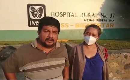 Piden ayuda para bebé no aceptada en hospital de la niñez en Oaxaca