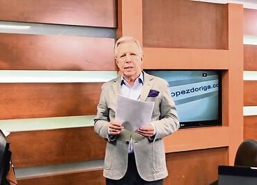 Salen del aire programas de Joaquín López-Dóriga, Adela Micha y Brozo