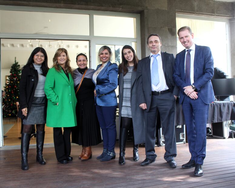 Anuncio de la convocatoria al Premio Nacional Juvenil del Agua (PNJA) 2024, en la embajada de Suecia