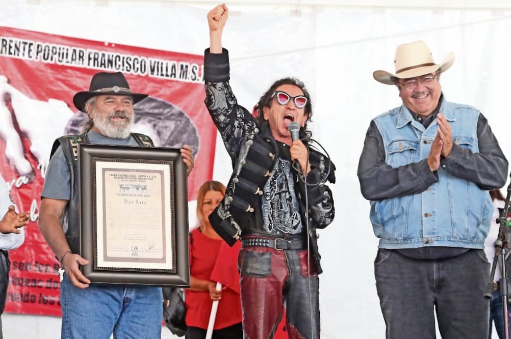 El vocalista dijo que escribiría una canción a los próceres de la Revolución. Foto: ARIEL OJEDA. EL UNIVERSAL